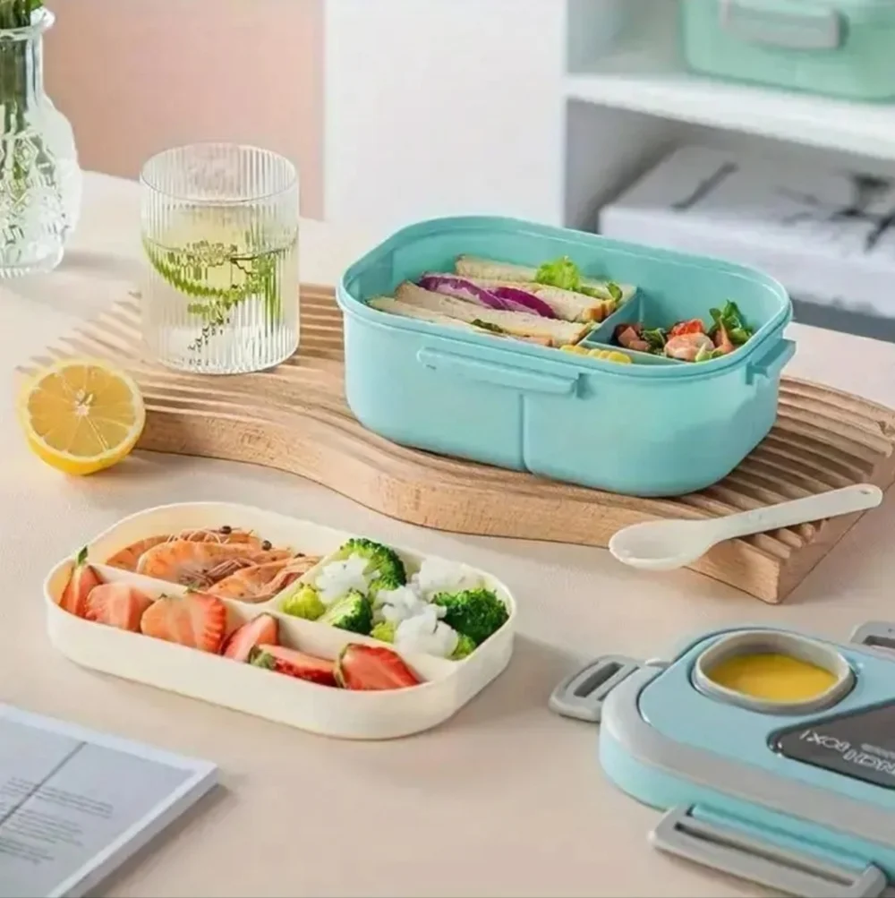 Lunch Box with Utensils